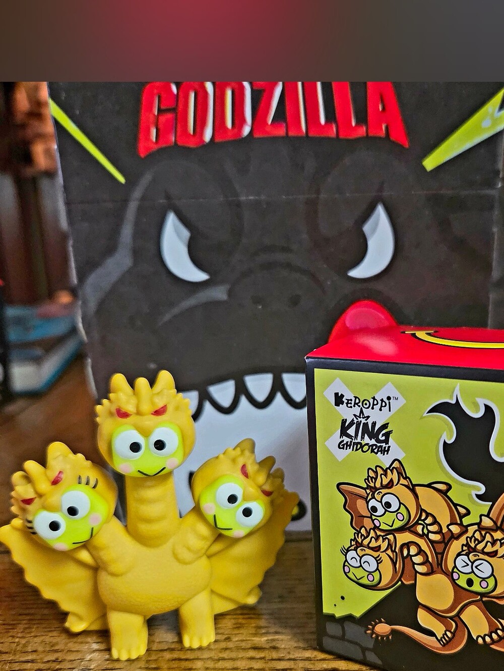 McDonald's Hello Kitty x Godzilla - Keroppi x King Ghidorah #2 NWT